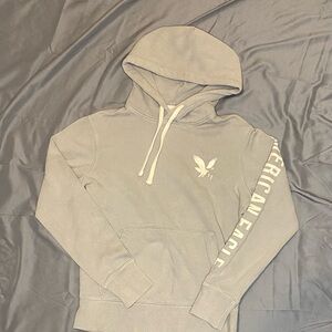 American Eagle Outfitters Light Gray Hoodie